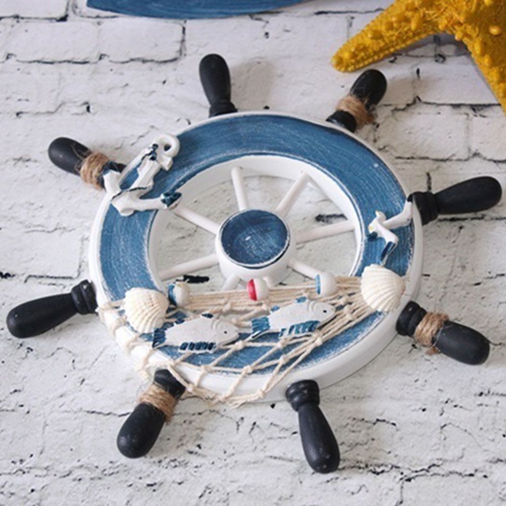 Vintage 9 Inch Beach Home Fish - огляд і ціна Fishing Boat Steering Wheel