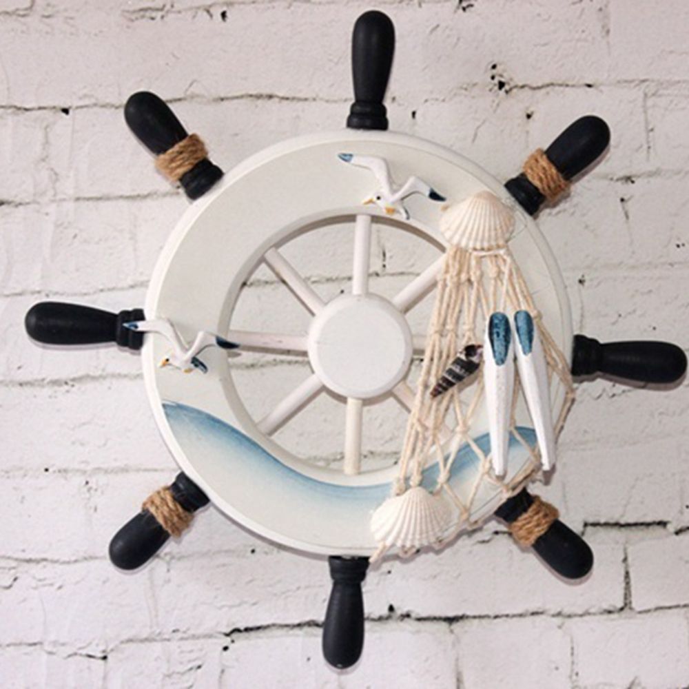 Vintage 9 Inch Beach Home Fish - огляд і ціна Fishing Boat Steering Wheel