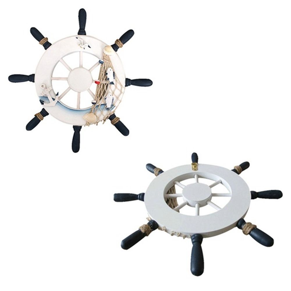 Mediterranean Style Decoration - огляд і ціна Fishing Boat Steering Wheel